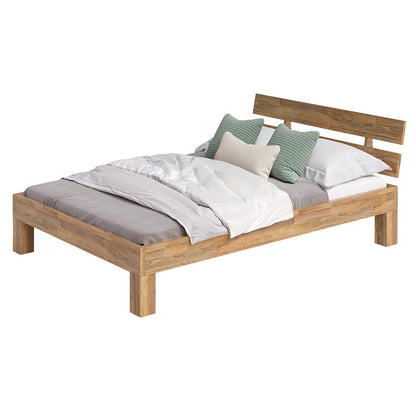 skølm Floki Massivholzbett 140x200 cm – Eiche geölt, Futonbett