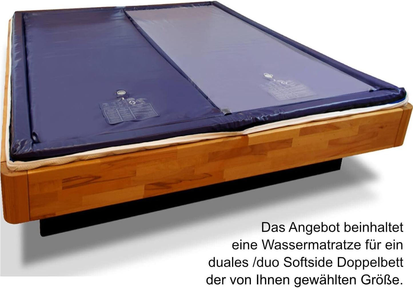 Traumreiter Dual Wassermatratze 100x220 Softside MESAMOLL 2