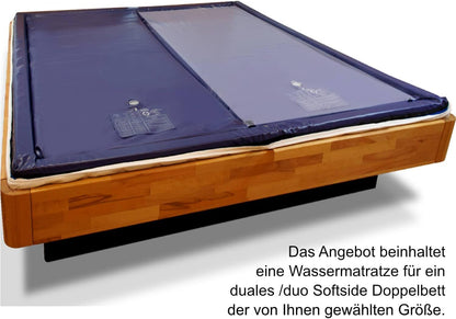 Traumreiter Dual Wassermatratze 100x220 Softside MESAMOLL 2