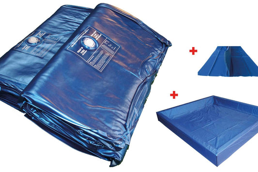 my-waterbed Wasserbettmatratze Dual System 200x220 cm – 110% Beruhigung