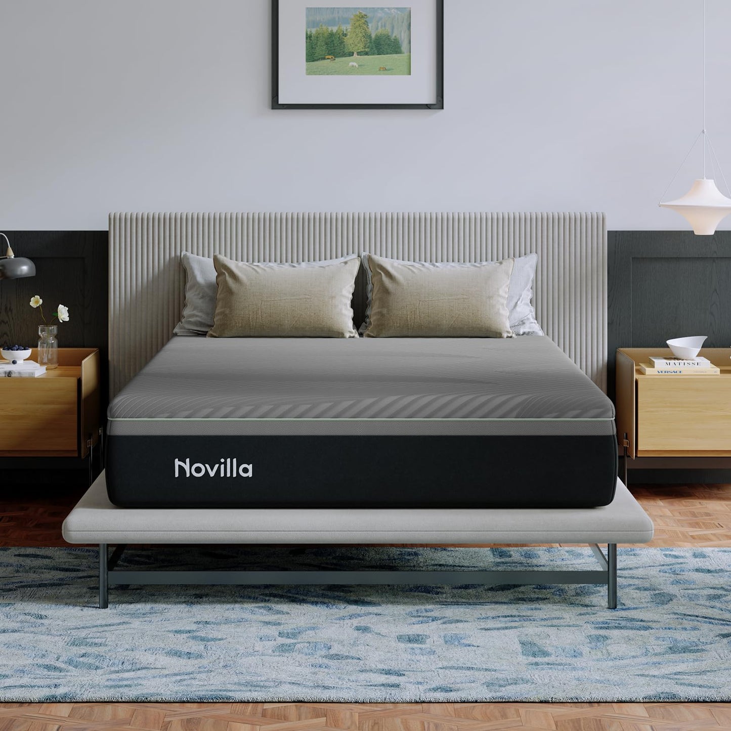 Novilla Airflow Kaltschaummatratze 90x200 cm – H3, 7 Zonen
