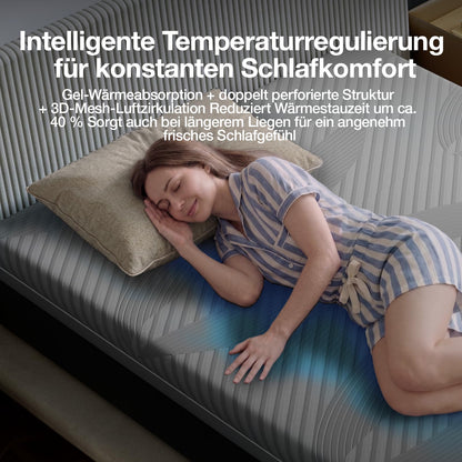 Novilla Airflow Kaltschaummatratze 90x200 cm – H3, 7 Zonen
