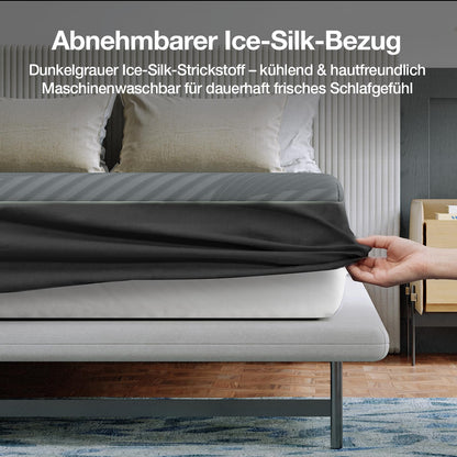 Novilla Airflow Kaltschaummatratze 90x200 cm – H3, 7 Zonen