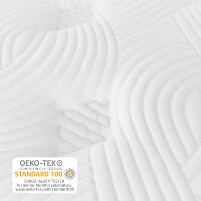 TeQsli Gel Taschenfederkernmatratze 180x200 cm – H3, 9 Zonen