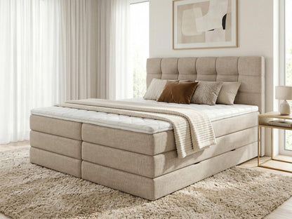 Sofnet Boxspringbett Best XL 180x200 cm – Stauraum & Topper